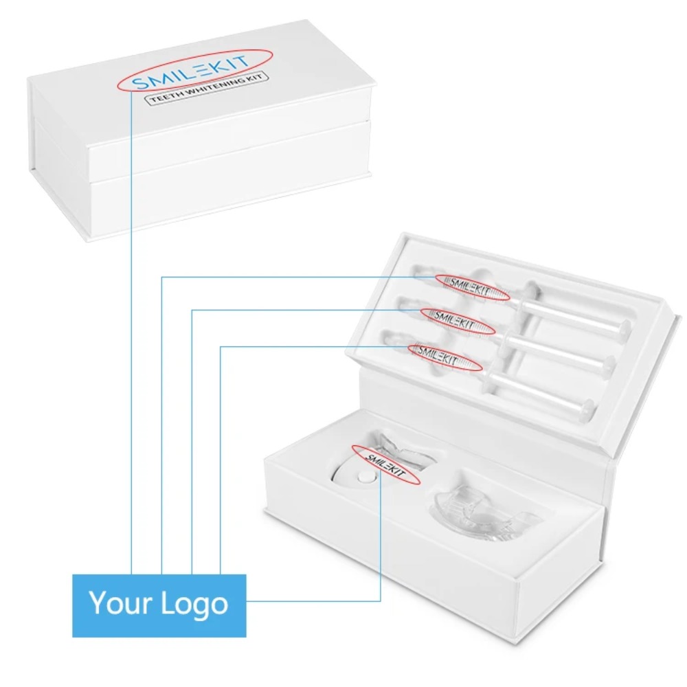 Teeth Whitening Home Kit - Tragbares LED-Zahnaufhellungsgerät für die Mundpflege zu