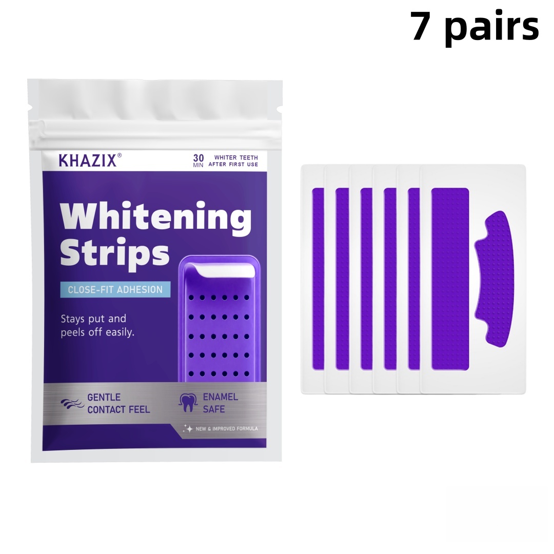 Teeth Whitening Routine - 7 Paar Zahnaufhellungsstreifen für den Heimgebrauch,