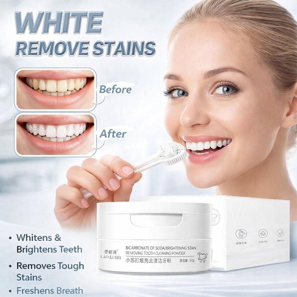 Teeth Whitening Baking Soda - Backpulver zur Zahnaufhellung | Tiefenreinigung, entfernt