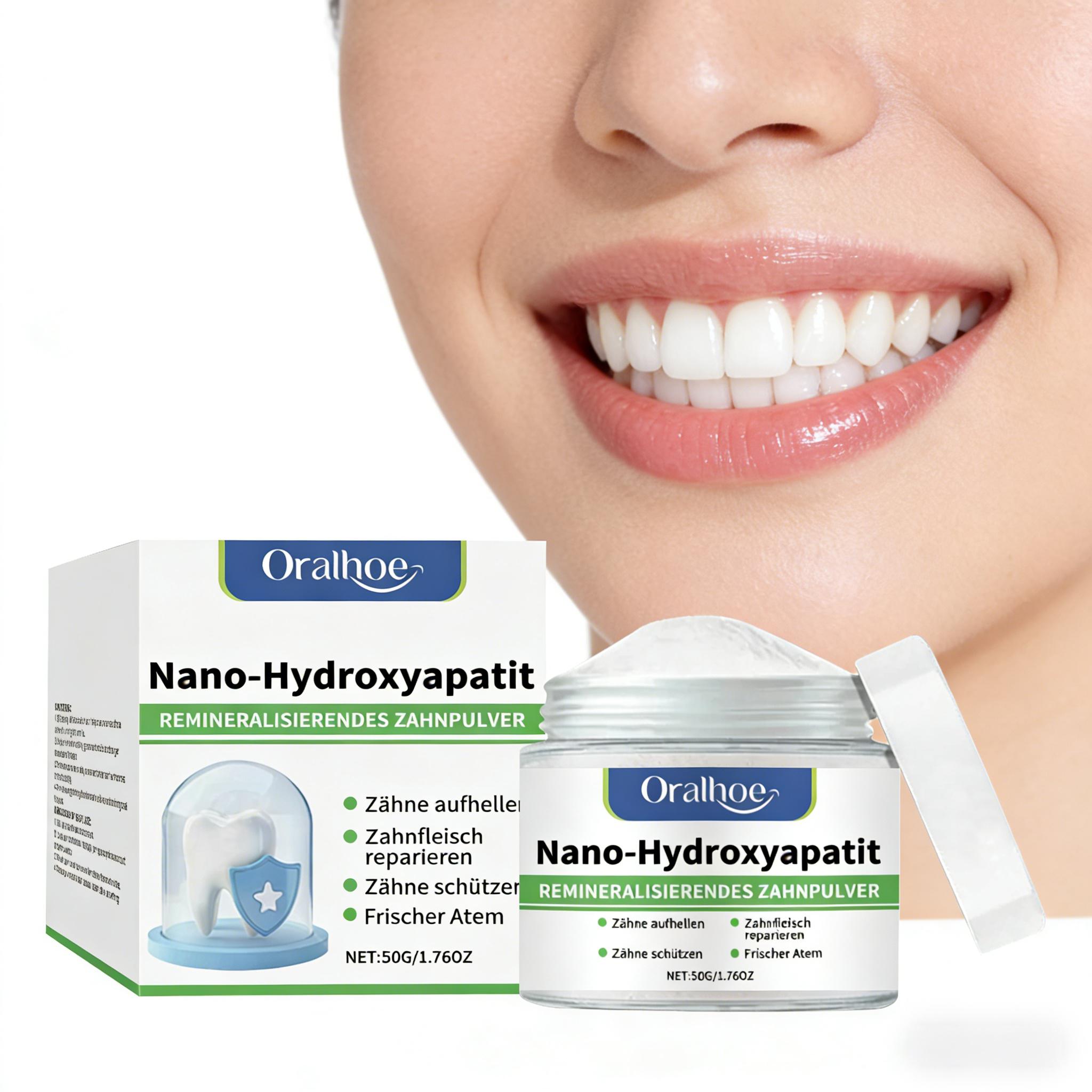 Teeth Whitening Co - Oralhoe Zahnaufhellungspulver Tiefenreinigung Zahnbelag Gelbe Flecken