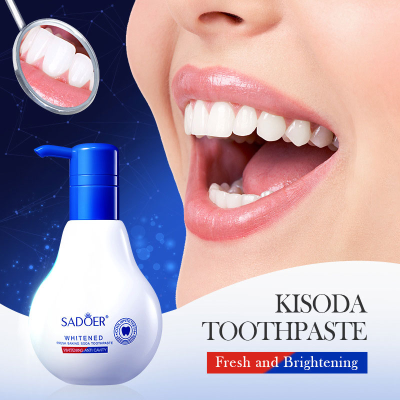 Teeth Whitening Baking Soda - 1Box Zähne Sauber Backpulver Zahnpasta Tubes