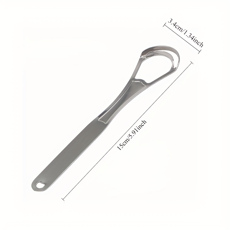 Doppelschichtige Zungenreinigu – Tongue Scraper Metal Bewertung und Preis