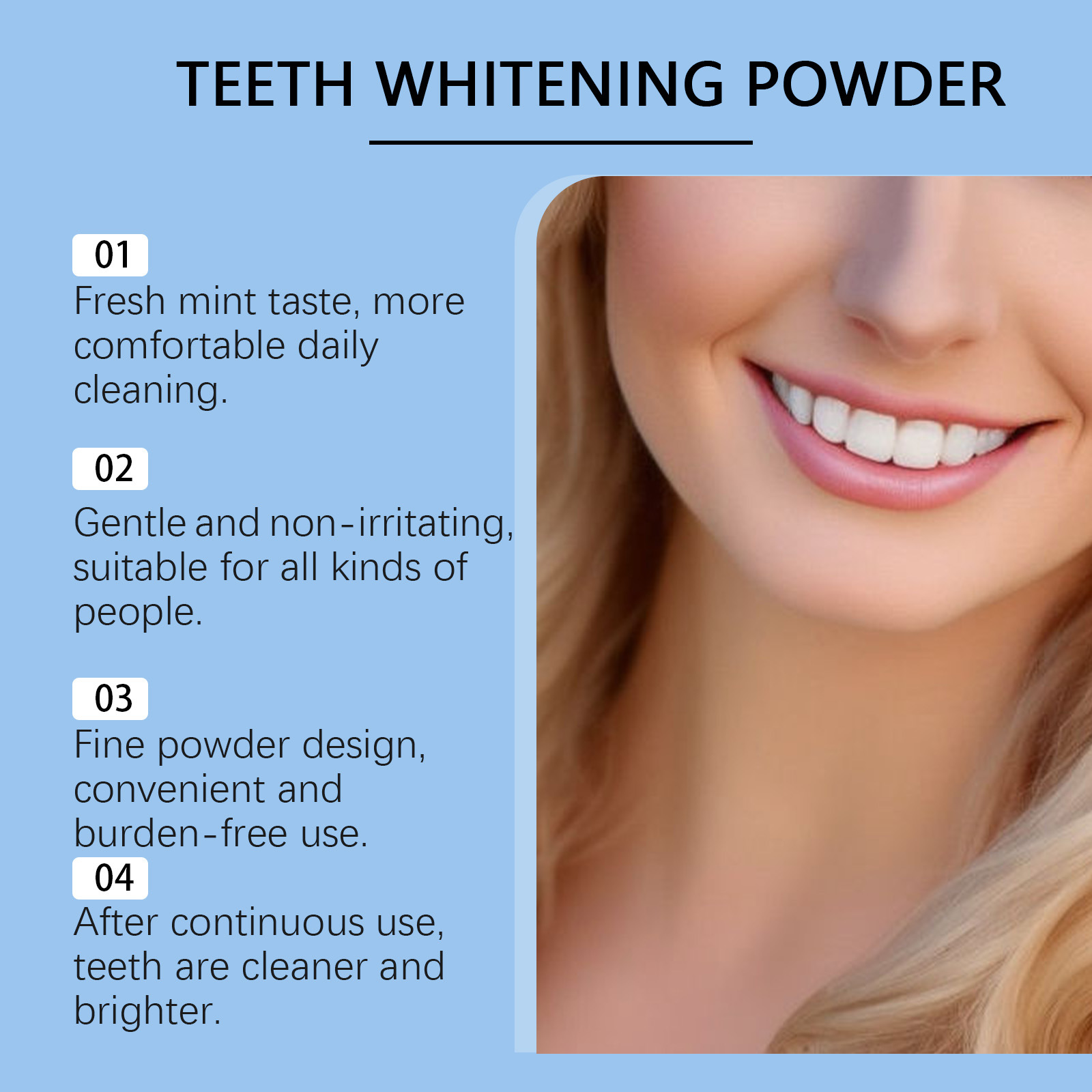 Zahnaufhellendes Pulver, Fleck – Teeth Whitening Co Bewertung und Preis