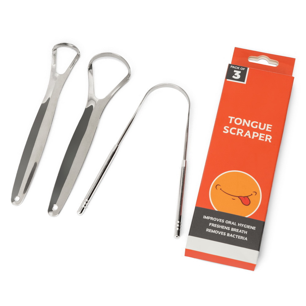 3 Stück/Packung Zungenschaber  – Tongue Scraper Metal Bewertung und Preis