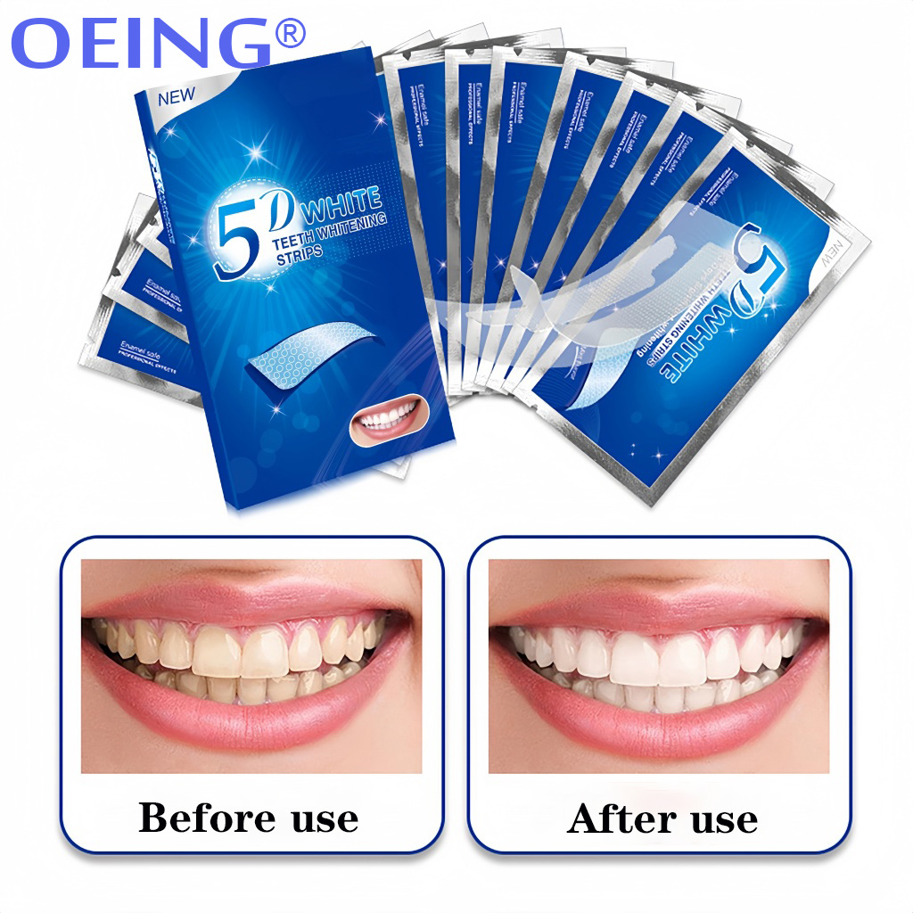 9D 5D Zahnaufhellungsstreifen  – Teeth Whitening Home Kit Bewertung und Preis