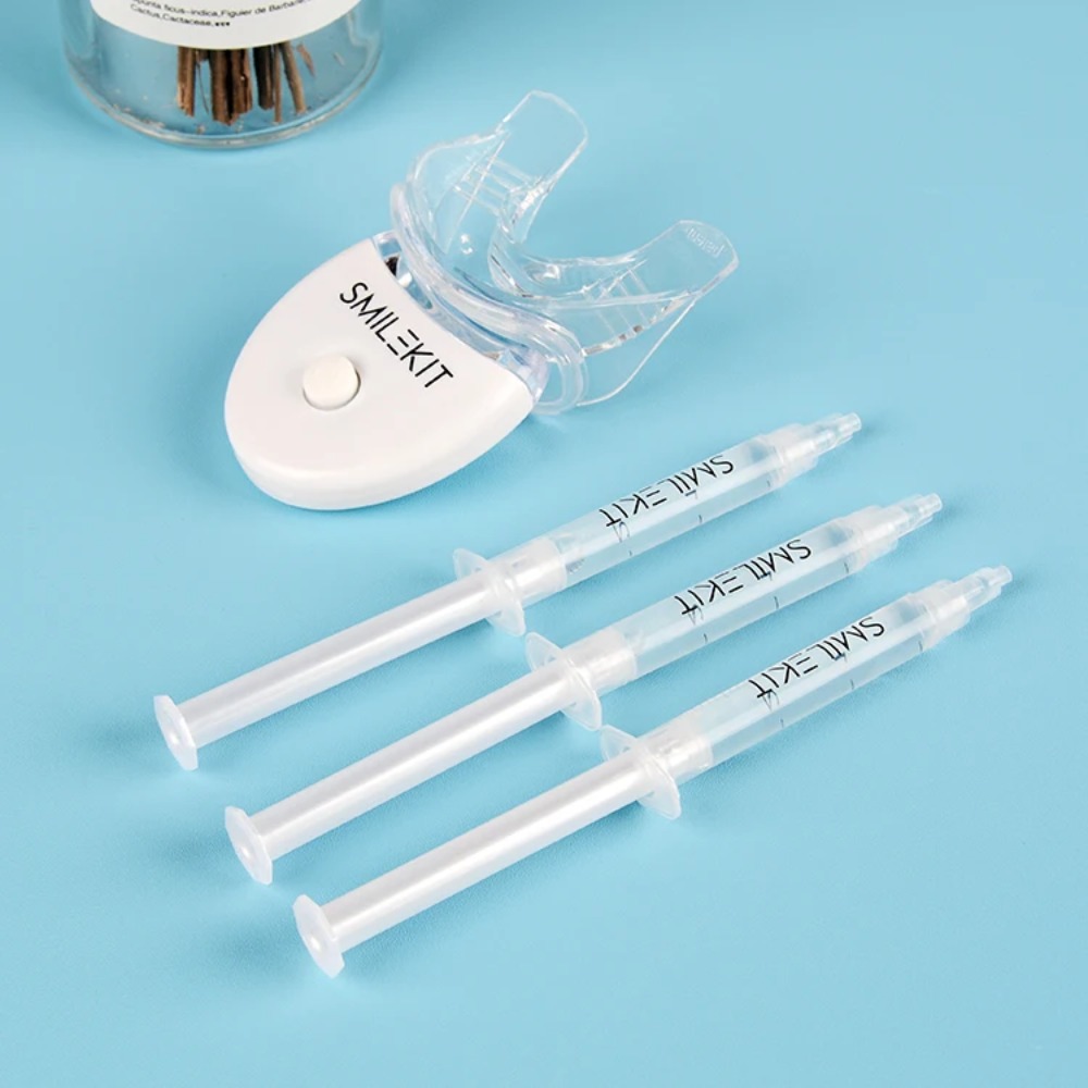 Tragbares LED-Zahnaufhellungsg – Teeth Whitening Home Kit Bewertung und Preis