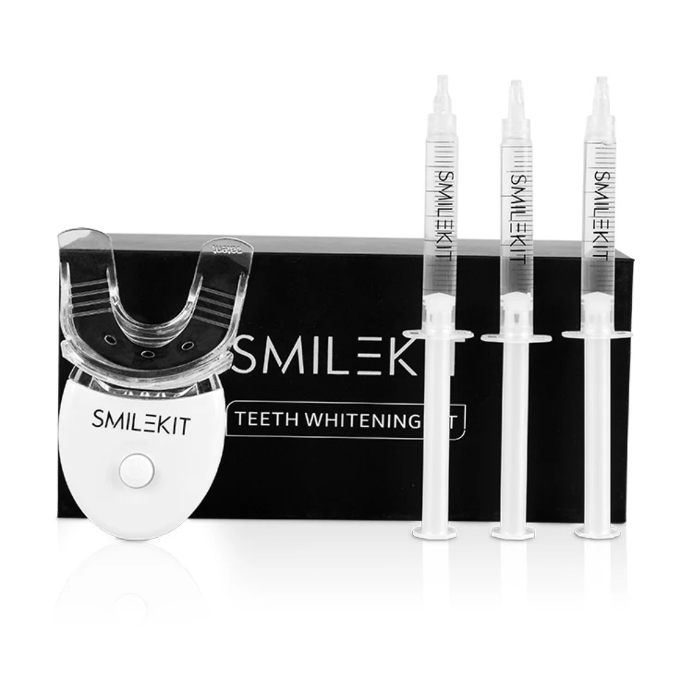 Tragbares LED-Zahnaufhellungsg – Teeth Whitening Home Kit Bewertung und Preis