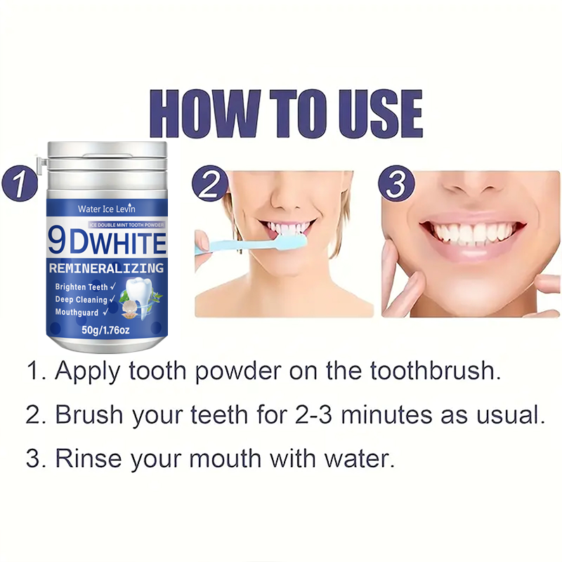 9D White Ice Double Mint Zahnp – Teeth Whitening Baking Soda Bewertung und Preis