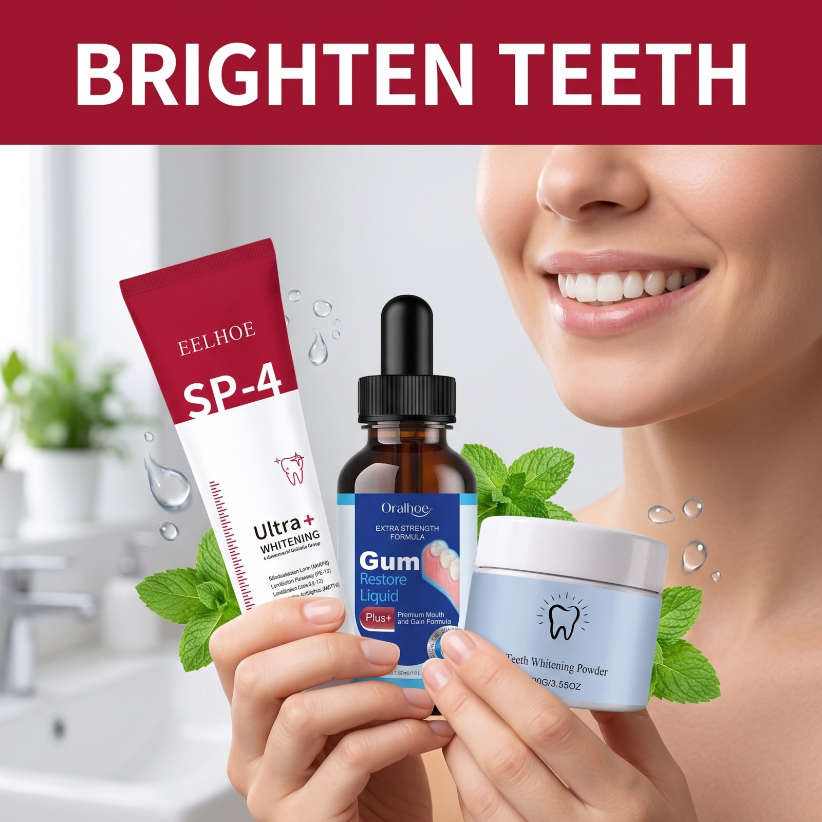 Mundpflege-Kombi-Set: Aufhelle – Teeth Whitening Co Bewertung und Preis