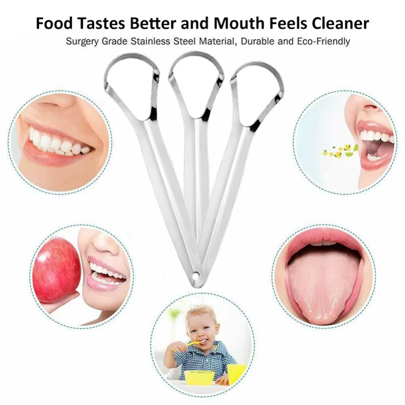Saubere Zunge Schaber Zunge En – Tongue Scraper Metal Bewertung und Preis