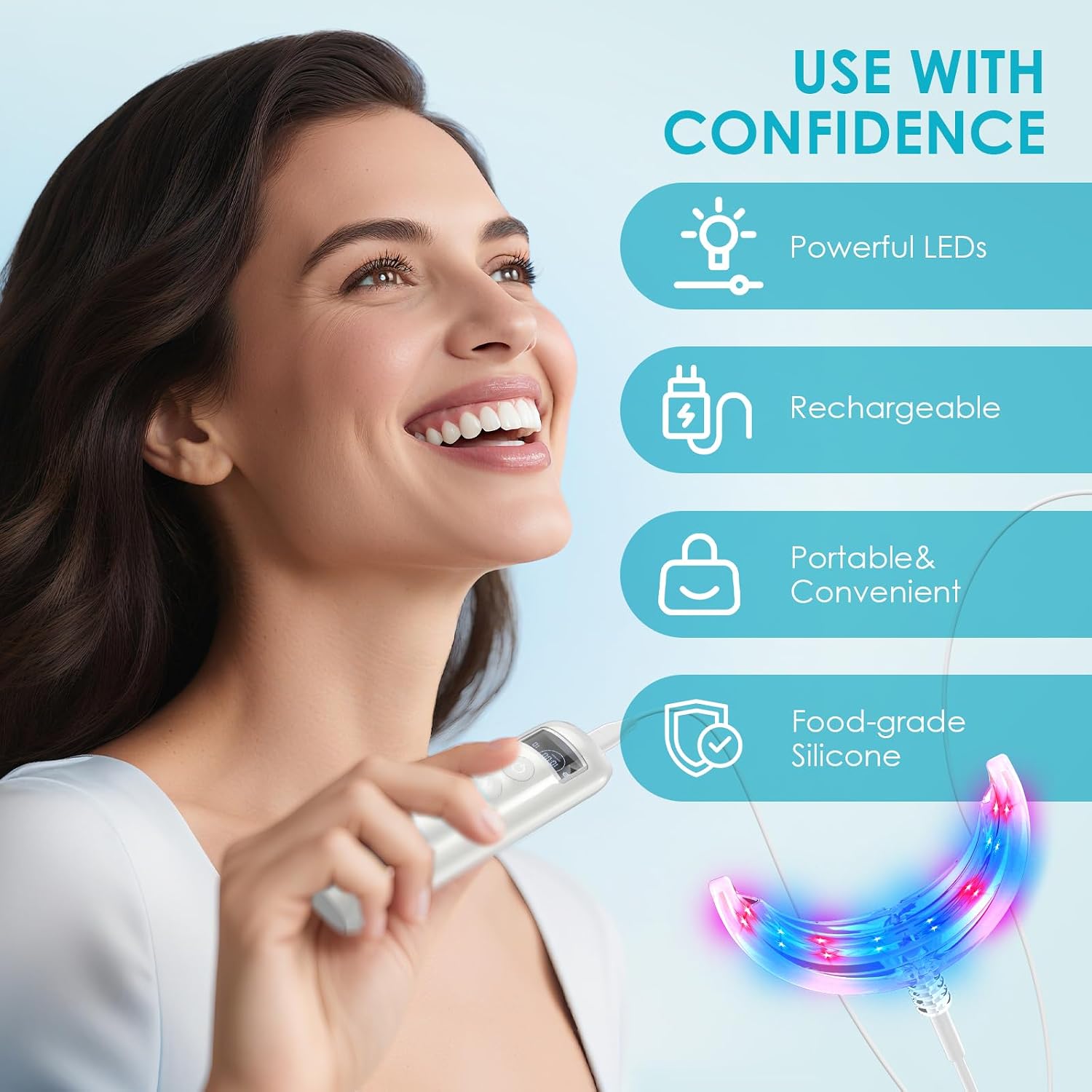 Zahnaufhellungs-Beschleuniger  – Teeth Whitening Home Kit Bewertung und Preis