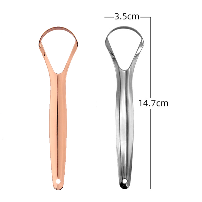Offener Typ Zungenschaber Edel – Tongue Scraper Metal Bewertung und Preis