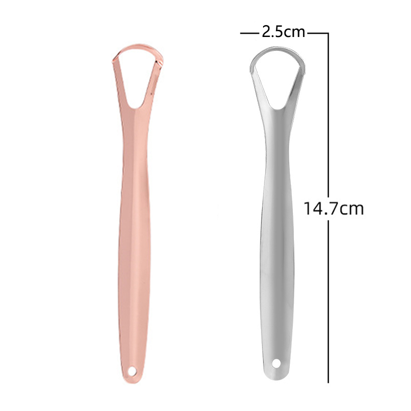 Offener Typ Zungenschaber Edel – Tongue Scraper Metal Bewertung und Preis