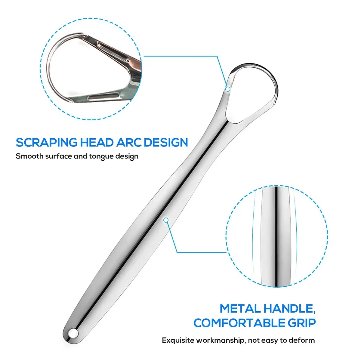 Premium 1 Stück/3 Stück Zungen – Tongue Scraper Metal Bewertung und Preis