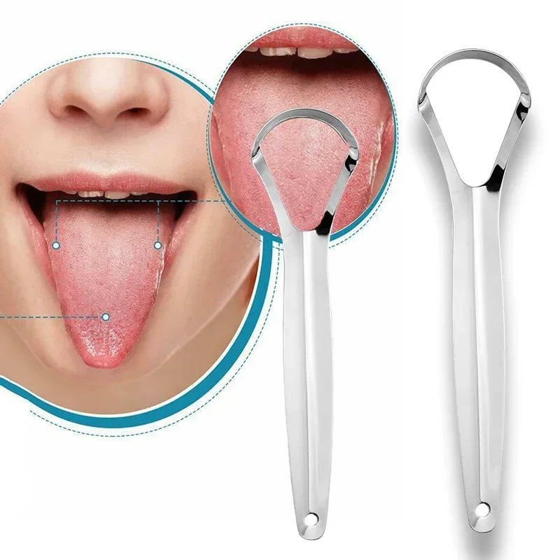 Mundgeruch Zungenbeschichtung  – Tongue Scraper Metal Bewertung und Preis