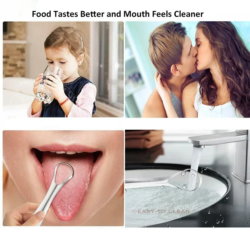 Mundgeruch Zungenbeschichtung  – Tongue Scraper Metal Bewertung und Preis