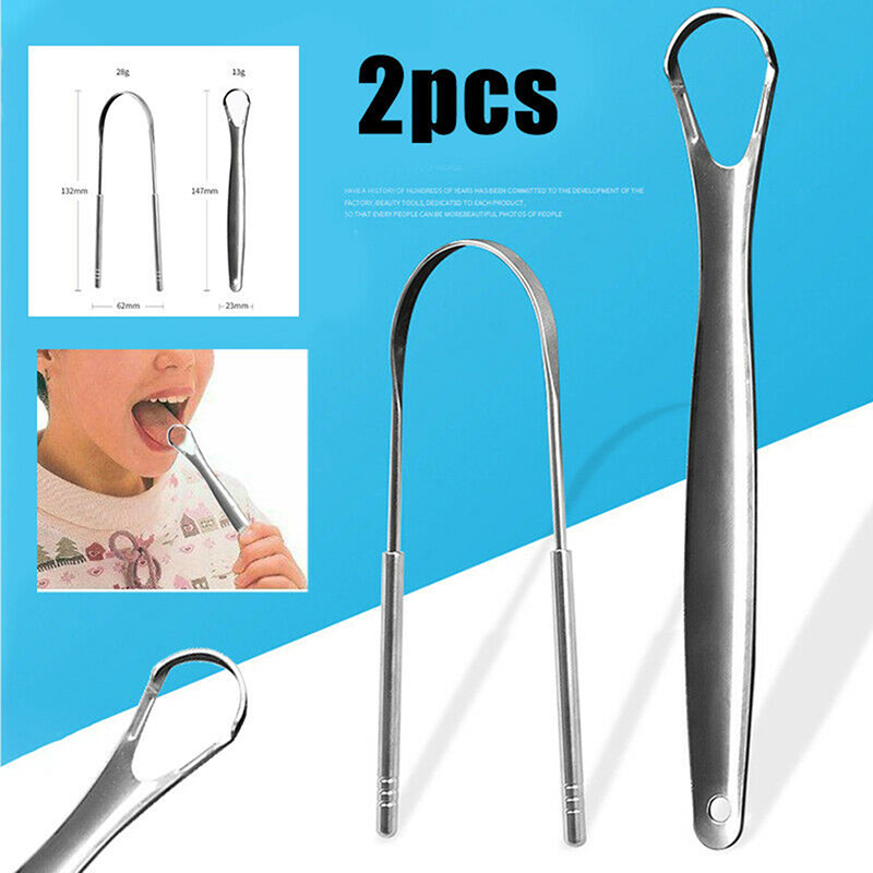 2Pcs Zunge Schaber Edelstahl Z – Tongue Scraper Metal Bewertung und Preis