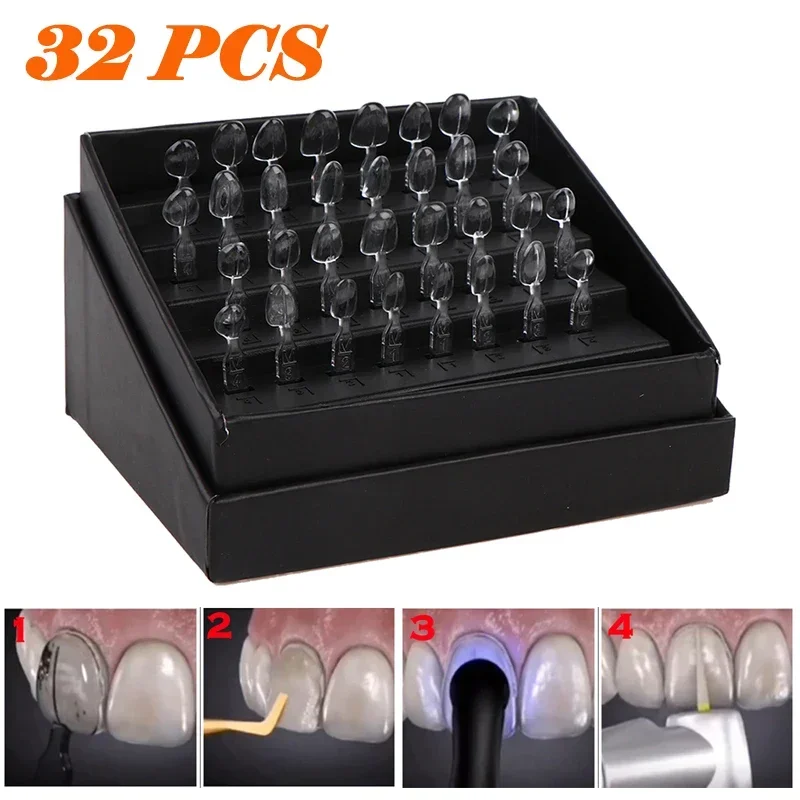 32-teiliges Dental-Veneer-Form – Teeth Whitening Kit With Light Bewertung und Preis