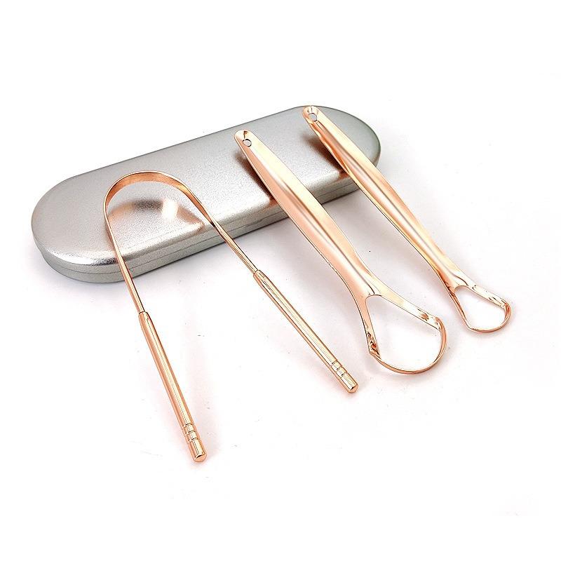 Zungenschaber-Set aus Edelstah – Tongue Scraper Metal Bewertung und Preis