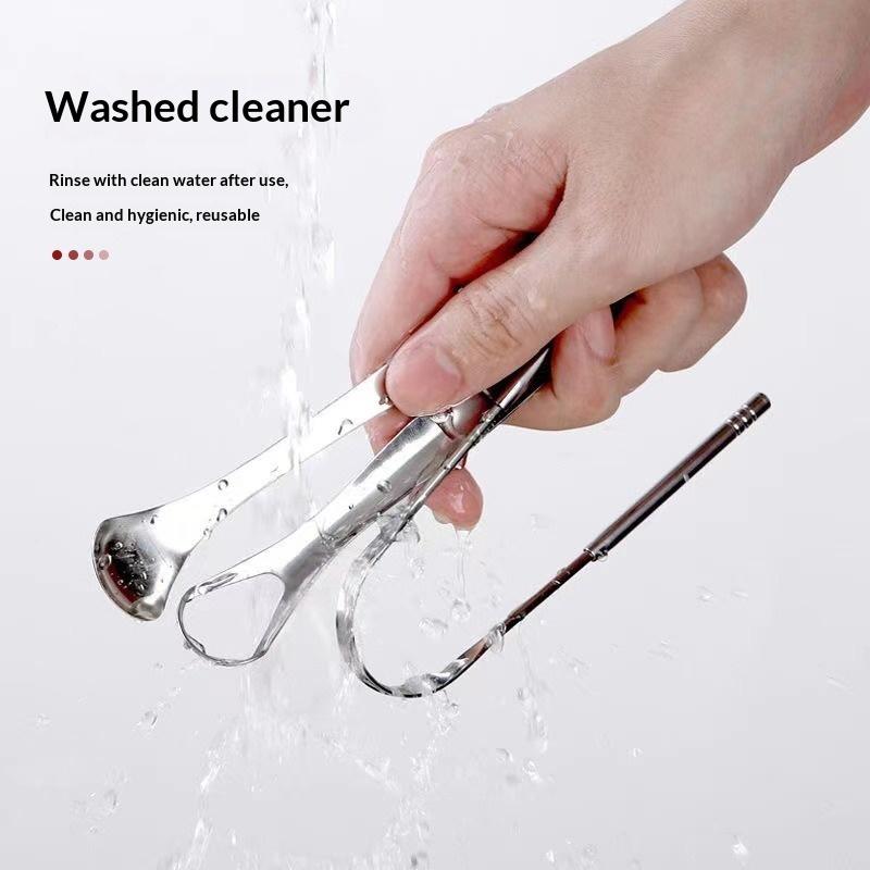 Zungenschaber-Set aus Edelstah – Tongue Scraper Metal Bewertung und Preis